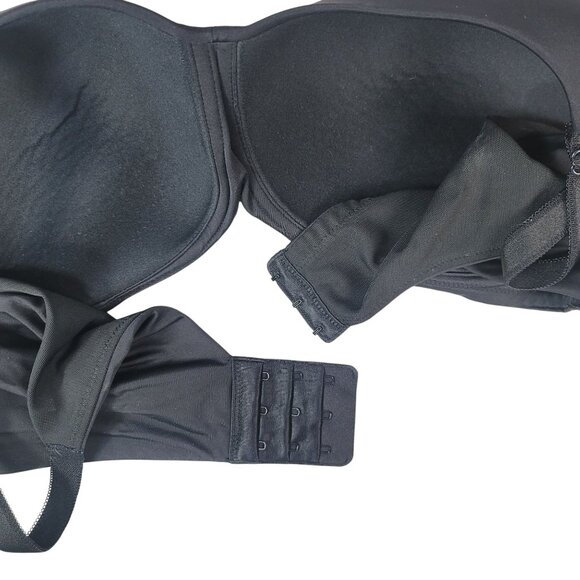 Torrid Curve Dream Wire Free Bra Black 40D Full Coverage Adj Strap Seamless Cup - Picture 7 of 10